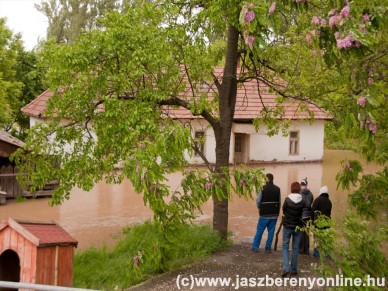 Árad a Zagyva és a Tarna - Fotó: Jászberény Online / Terjéki Ákos