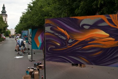 StreetArt fesztivál - Fotó: Jászberény Online / Szalai György