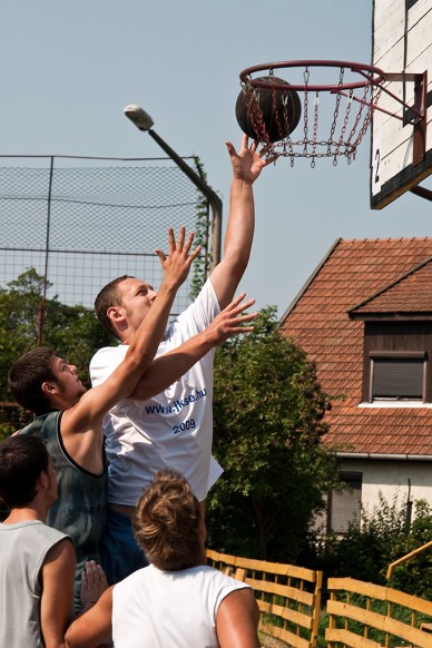 Streetball bajnokság 2009 - Fotó: Jászberény Online / Szalai György