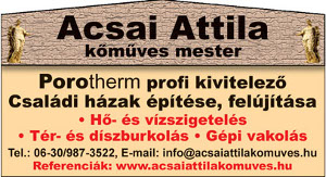 Acsai Attila Kőműves