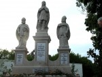 Felavatták a felújított Időjós szentek szoborcsoportot - Fotó: Jászberény Online