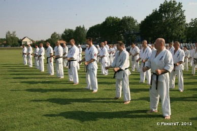 Shinkyokushin Harcművész Szövetség 1. Nyári Edzőtábora - Fotó: Fekete T.