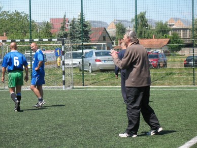 A jászberényi Tűzoltó Öregfiúk harmadik helyet szereztek a Szent Flórián Kupán. Fotó: Jászberény Online